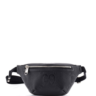 Gucci Belt Bag Jumbo GG Embossed Leather Small