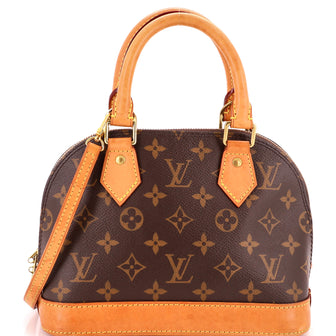 Louis Vuitton Alma Handbag Monogram Canvas BB