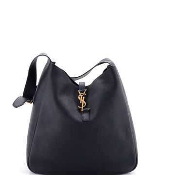 Saint Laurent Le 5 a 7 Supple Hobo Leather Large