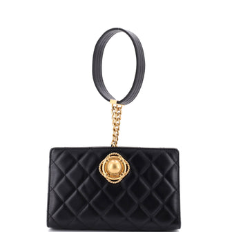 Chanel Evening By The Sea Clutch Quilted Lambskin