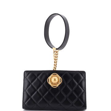 Chanel Evening By The Sea Clutch Quilted Lambskin