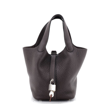 Hermes Picotin Lock Bag Clemence PM