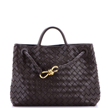 Bottega Veneta Andiamo Top Handle Bag Intrecciato Nappa Medium
