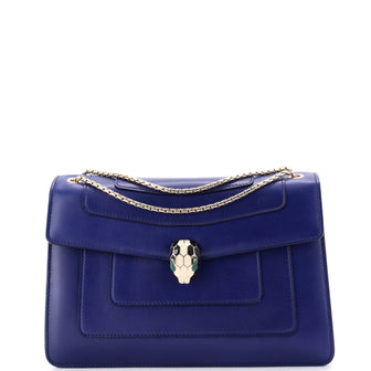 Bvlgari Serpenti Forever Shoulder Bag Leather Medium