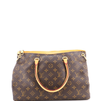 Louis Vuitton Pallas Tote Monogram Canvas with Leather