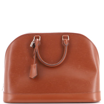 Louis Vuitton Alma Handbag Epi Leather GM