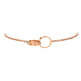 Cartier Love Interlocking Bracelet 18K Rose Gold
