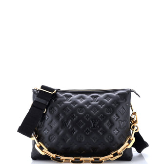 Louis Vuitton Coussin Bag Monogram Embossed Lambskin MM