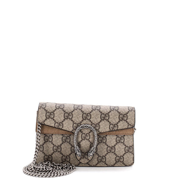 Gucci Dionysus Bag GG Coated Canvas Super Mini