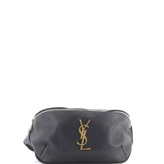 Saint Laurent Classic Monogram Belt Bag Leather