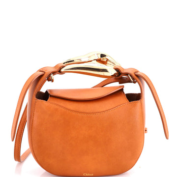 Chloe Kiss Purse Bag Leather Small