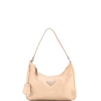 Prada Re-Edition 2005 Hobo Tessuto with Saffiano Leather Mini