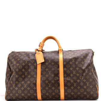 Louis Vuitton Keepall Bandouliere Bag Monogram Canvas 60