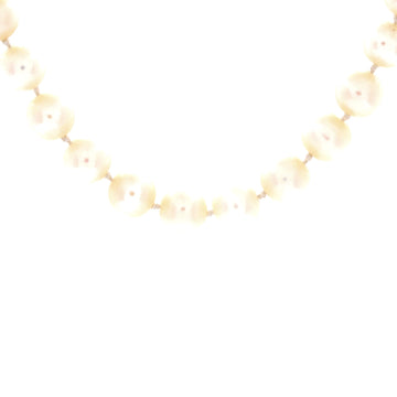 David Yurman Cable Buckle Necklace Pearls with Sterling Silver and Diamonds