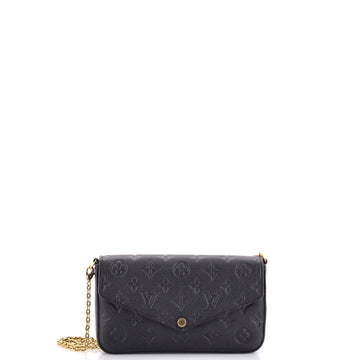 Louis Vuitton Felicie Pochette Monogram Empreinte Leather