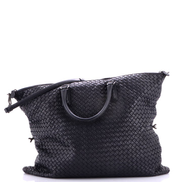Bottega Veneta Convertible Satchel Intrecciato Nappa Maxi