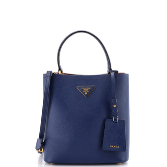 Prada Panier Bucket Bag Saffiano Leather Medium