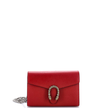 Gucci Dionysus Chain Wallet Leather with Embellished Detail Small