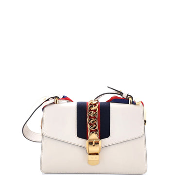 Gucci Sylvie Shoulder Bag Leather Small