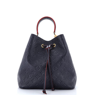 Louis Vuitton NeoNoe Handbag Monogram Empreinte Leather MM