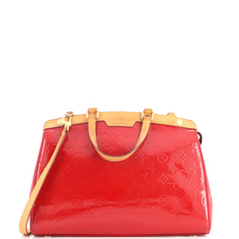 Louis Vuitton Brea Handbag Monogram Vernis MM