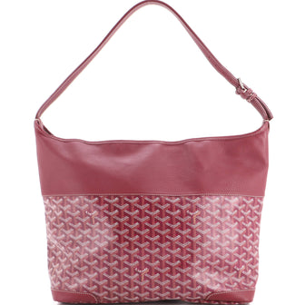 Goyard Grenadine Hobo Coated Canvas with Leather