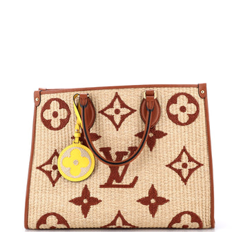 Louis Vuitton OnTheGo Tote Monogram Giant Raffia MM