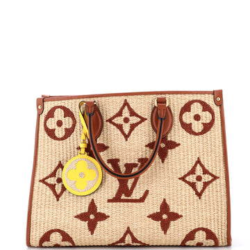 Louis Vuitton OnTheGo Tote Monogram Giant Raffia MM