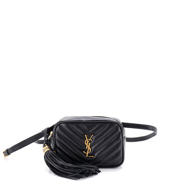 Saint Laurent Lou Belt Bag Matelasse Chevron Leather