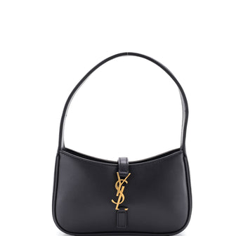 Saint Laurent Le 5 a 7 Hobo Leather Mini