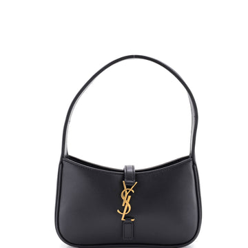 Saint Laurent Le 5 a 7 Hobo Leather Mini