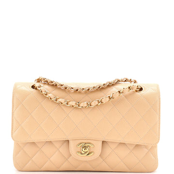 Chanel Classic Double Flap Bag Quilted Caviar Medium
