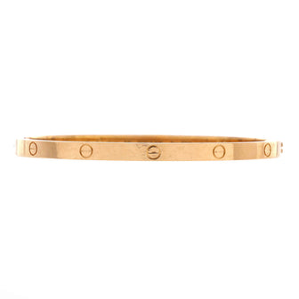 Cartier Love Bracelet 18K Yellow Gold Small