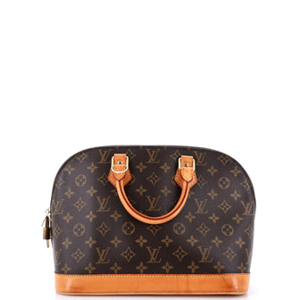 Louis Vuitton Vintage Alma Handbag Monogram Canvas PM