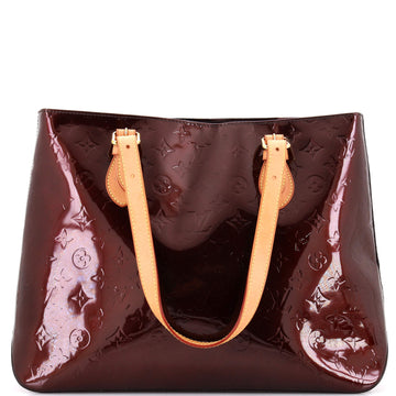 Louis Vuitton Brentwood Handbag Monogram Vernis