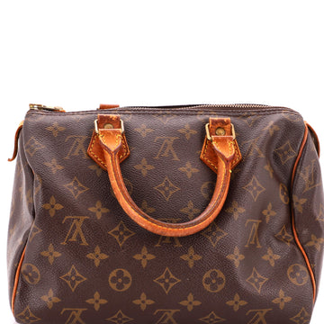 Louis Vuitton Speedy Handbag Monogram Canvas 25