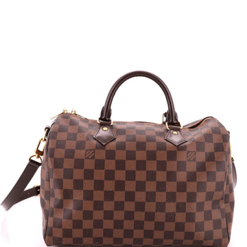 Louis Vuitton Speedy Bandouliere Bag Damier 30