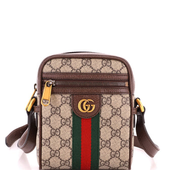 Gucci Ophidia Messenger Bag GG Coated Canvas Mini
