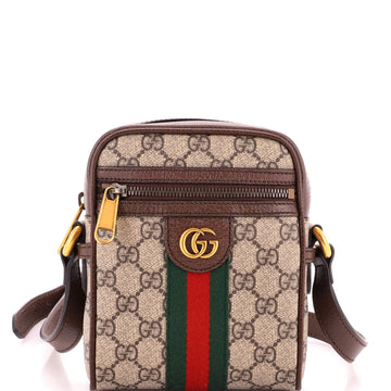 Gucci Ophidia Messenger Bag GG Coated Canvas Mini