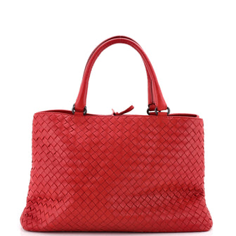 Bottega Veneta Milano Tote Intrecciato Nappa Large