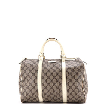 Gucci Joy Boston Bag GG Coated Canvas Medium