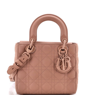 Christian Dior Ultra Matte My ABCDior Lady Dior Bag Cannage Quilt Calfskin