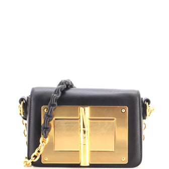 Tom Ford Natalia Chain Shoulder Bag Leather Small