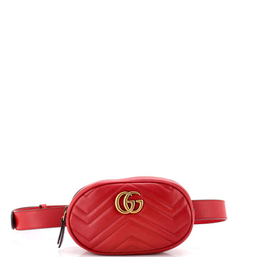 Gucci GG Marmont Belt Bag Matelasse Leather