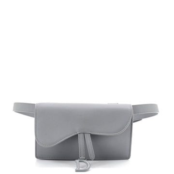 Christian Dior Saddle Rectangular Belt Bag Leather