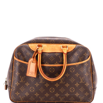 Louis Vuitton Deauville Handbag Monogram Canvas