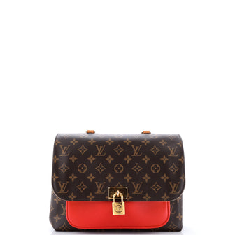 Louis Vuitton Marignan Handbag Monogram Canvas with Leather