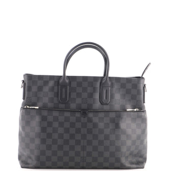 Louis Vuitton 7 Days A Week Handbag Damier Graphite