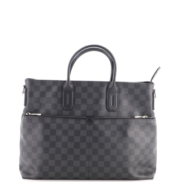 Louis Vuitton 7 Days A Week Handbag Damier Graphite