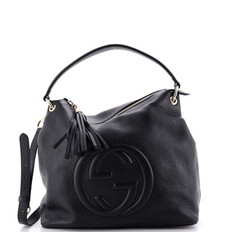 Gucci Soho Convertible Hobo Leather Large
